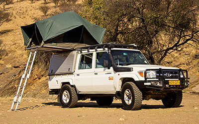 Toyota Land Cruiser HJ 79 + Camping